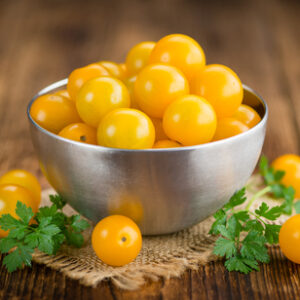 Tomate Cherry amarillo - 1 Bandeja "250gr"