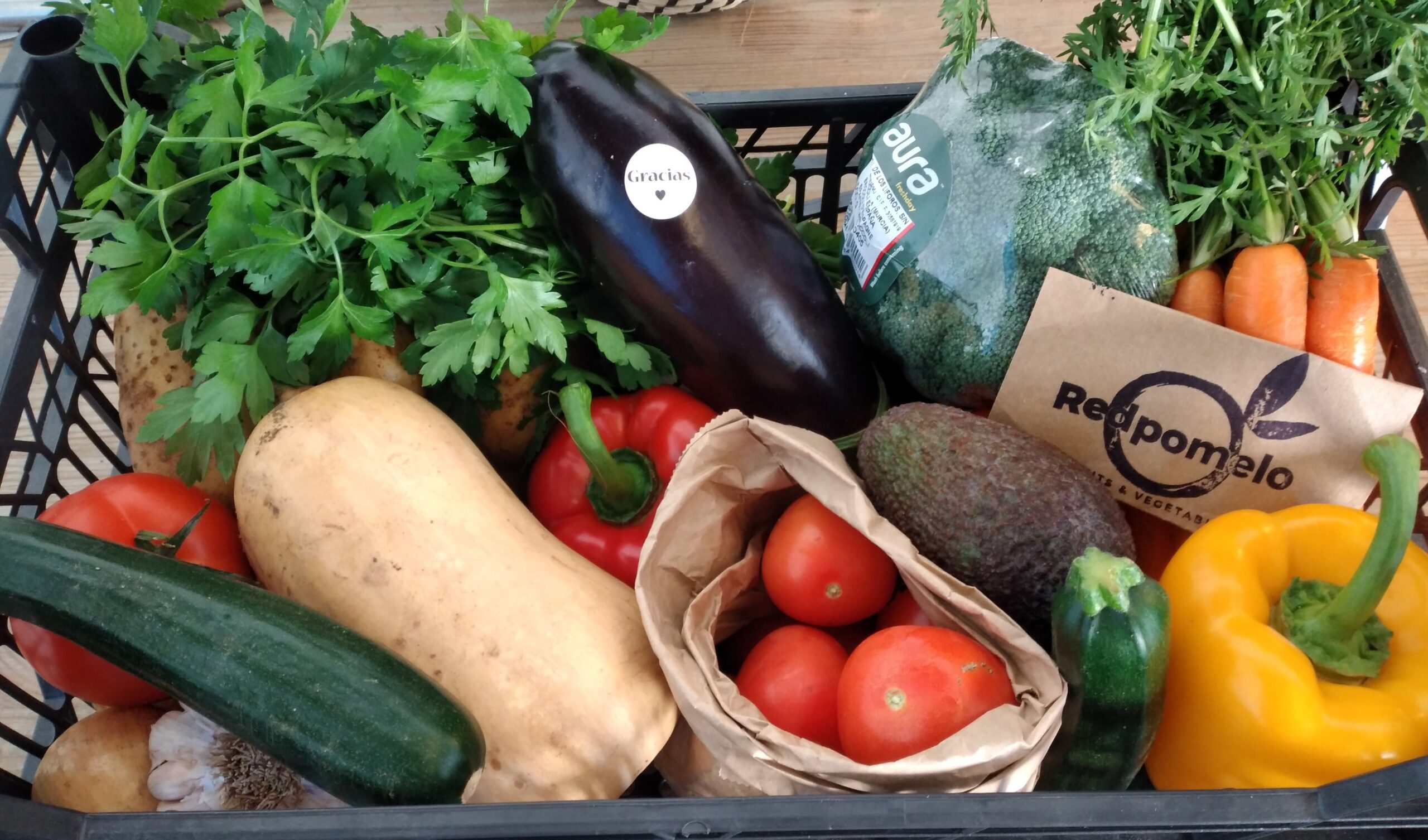 Caja de verdura - 8 Kg